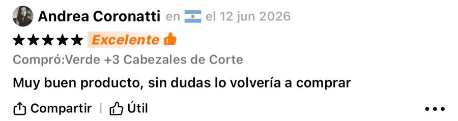 Reseña verificada de comprador