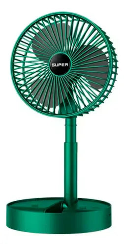 Ventilador USB Plegable y Extensible | Blanco o MINI Verde