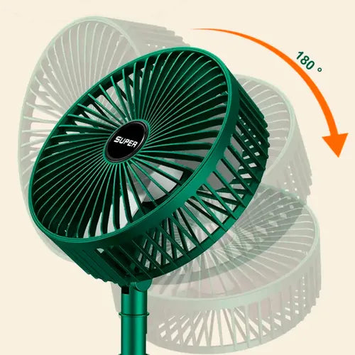 Ventilador USB Plegable y Extensible | Blanco o MINI Verde