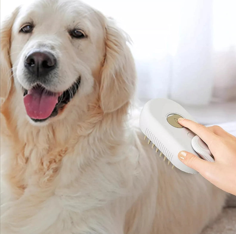 CEPILLO VAPOR ANTI PELOS PARA PERROS Y GATOS