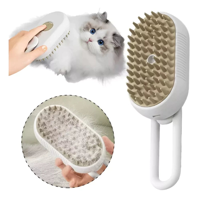 CEPILLO VAPOR ANTI PELOS PARA PERROS Y GATOS