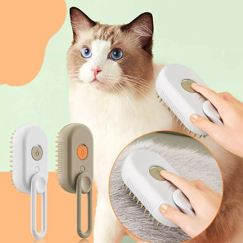 CEPILLO VAPOR ANTI PELOS PARA PERROS Y GATOS