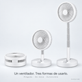 Ventilador USB Plegable y Extensible | Blanco o MINI Verde